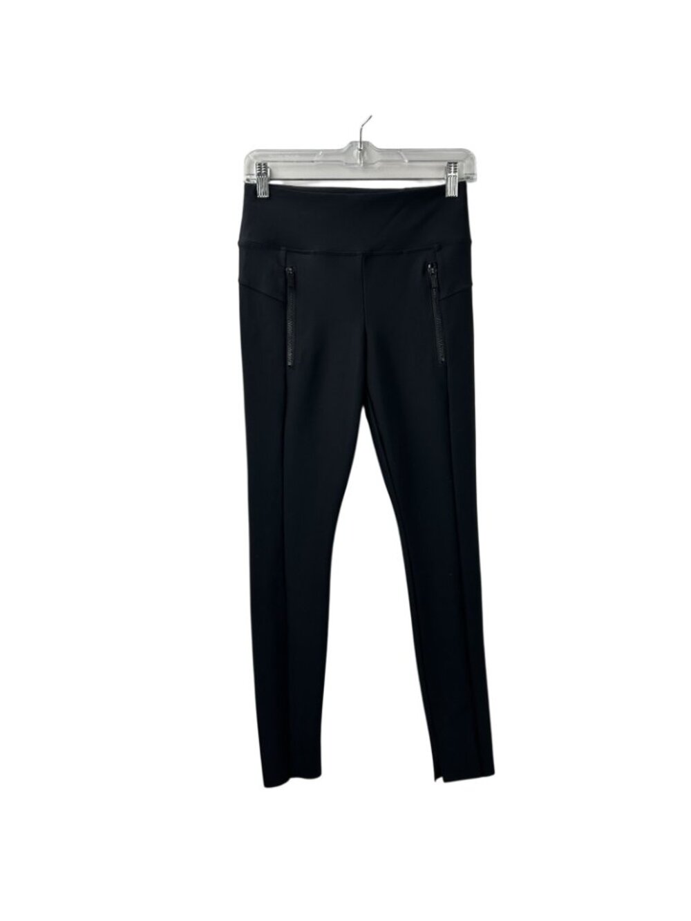 Athleta Stellar Tight Black High Rise Cropped Crop Trouser Pants XS Commute - Picture 4 of 15